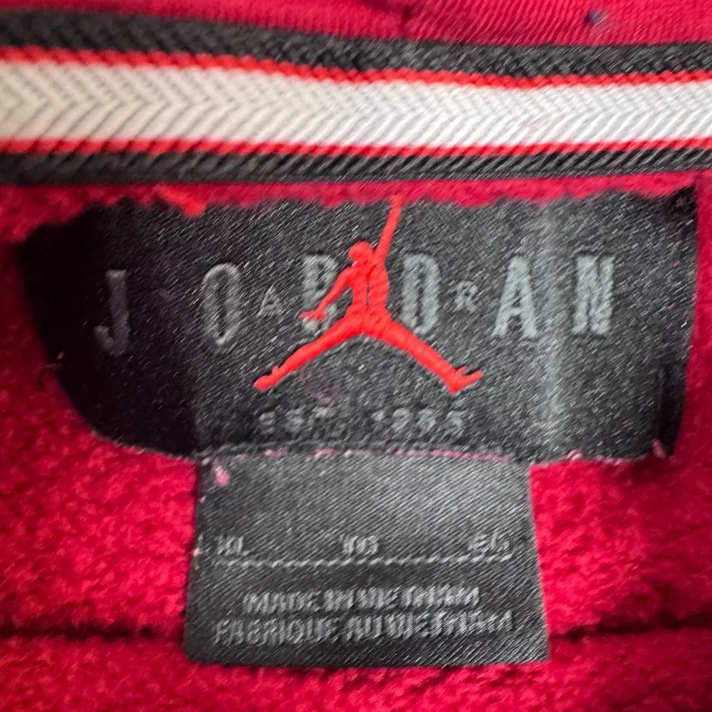 Jordan Mens Jumpman Fleece Pullover Hoodie Red XL Long Sleeve Sweatshirt